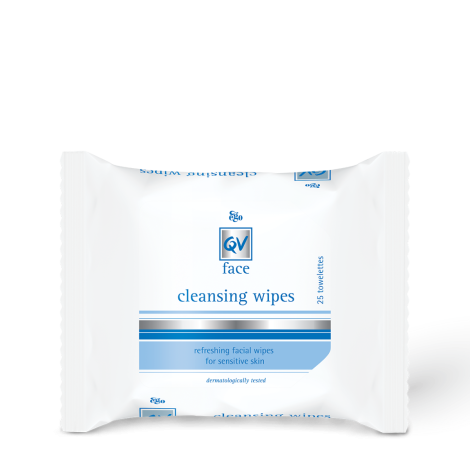 QV Face Cleansing Wipes - 25 Pack - 10584 by QV, 