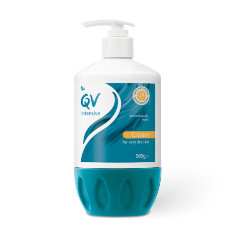 QV Intensive Cream 500g - Preservative-Free for Very Dry Skin - 11372 by QV,