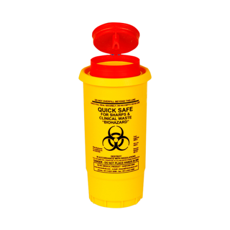 AEROHAZARD Sharps Disposal Container 500mL - SD500 by Aero Healthcare,