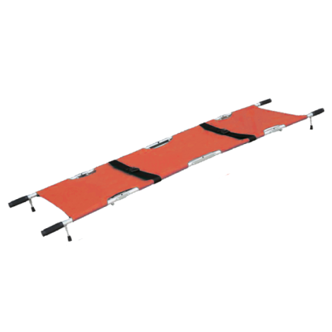 AERORESCUE Alloy Quad-Fold Emergency Pole Stretcher with Carry Case - STR-01 by Aero Healthcare,