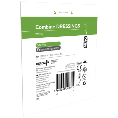 AEROWOUND Combine Dressing 10 x 10cm Bag/50 - ACD1010S by Aero Healthcare,
