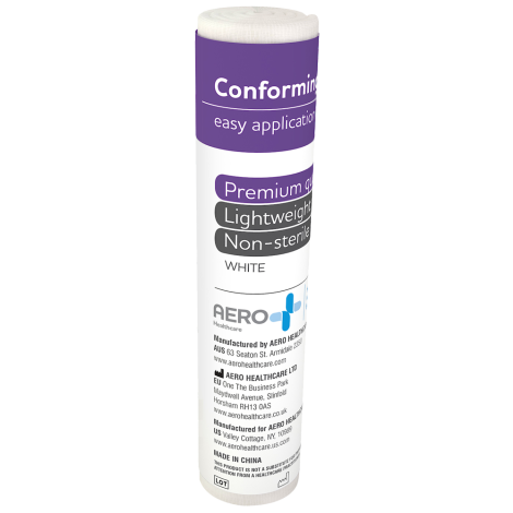 AEROFORM Conforming Bandage 10cm x 4M Wrap/12 - AF100 by Aero Healthcare, 