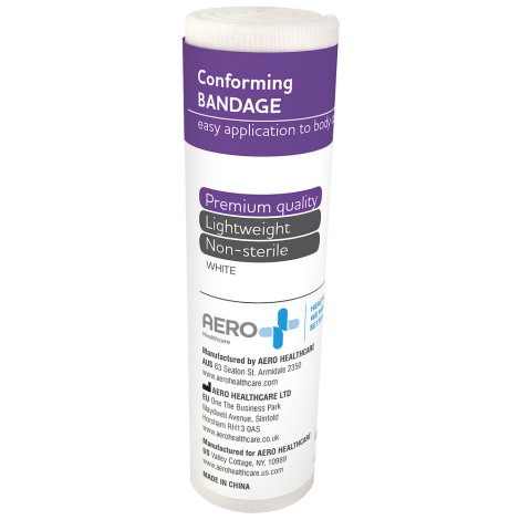 AEROFORM Conforming Bandage 7.5cm x 4M Wrap/12 - AF75 by Aero Healthcare, 