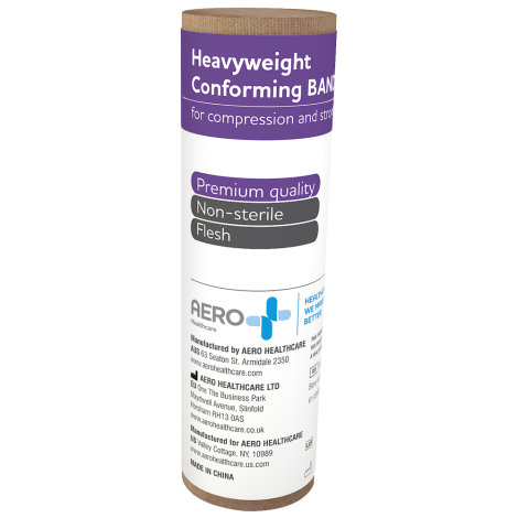 AEROFORM Heavyweight Conforming Bandage 15cm x 4M Wrap/12 - AFH150 by Aero Healthcare, 