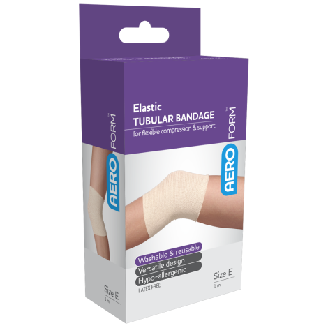 AEROFORM Size E Adult Legs Elastic Tubular Bandage 8.5cm x 1M - AGE01 by Aero Healthcare,