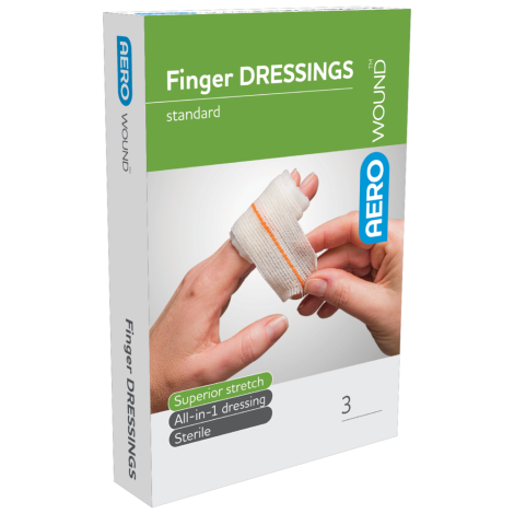 AEROWOUND Finger Dressing Env/3 - AWF03 by Aero Healthcare,