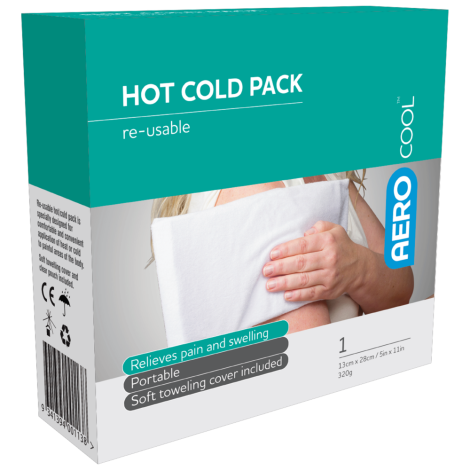 AEROCOOL Reusable Gel Hot & Cold Pack 320g - AHC5001 by Aero Healthcare,