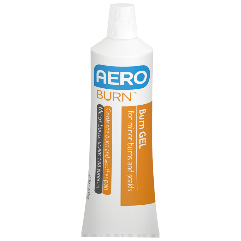 AEROBURN Burn Gel Tube 25g - Hydrogel for Minor Burns and Scalds - AB25 by Aero Healthcare, 