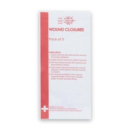 Wound Closures (Pack of 3) - WOUNDCLOS , 