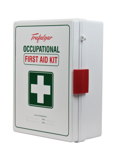 Trafalgar National Workplace First Aid Kit Wall Mount ABS Case - 101559 by Trafalgar, 
