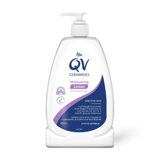 QV Ceramides Lotion 350ml - Moisturising Lotion for Face and Body - 12058 by QV,
