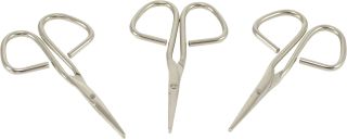 Scissors Disposable Metal (3) 9cm - in Plastic Bag with label - 168 ,