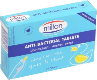 Milton Anti-Bacterial Tablets 30 Pack - Hospital Grade - 231 by Milton,
