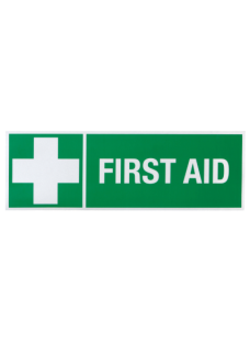 First Aid and Cross Reflective Sticker - 4349 , 