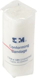 Conforming Gauze Bandage - 7.5cm x 1.8m - 5113 ,