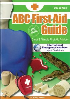 ABC First Aid Guide including Apply First Aid, Perform CPR, Basic Emergency Life Support and Asthma and Anaphylaxis Guide - 540003 by Alpha First Aid, 
