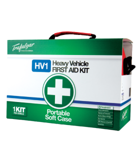 HV1 Heavy Vehicle First Aid Kit by Trafalgar - 876475 by Trafalgar,