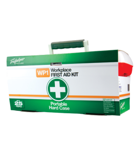 WP1 Workplace First Aid Kit Hard Case by Trafalgar - 876477 by Trafalgar,