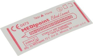 Blood Lancet (200) - Metal - 995170 , 