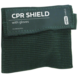 AEROSHIELD Key Ring CPR Face Shield + Gloves (GST Free) - ASK002 by Aero Healthcare,