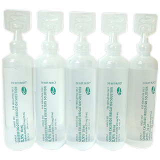 Sodium Chloride Eyewash Ampoule 30mL Box/30 - AW30 ,