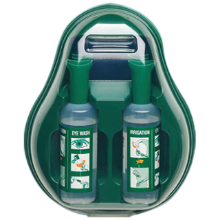 AEROWASH Drop Eyewash Station (2 x 500mL bottles) - AWDS01 by Aero Healthcare, 