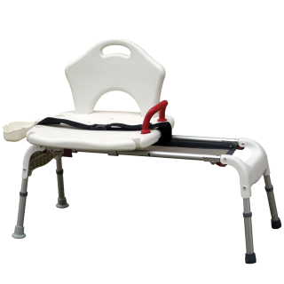 Drive Medical Folding Universal Sliding Transfer Bench - Sliding-Transfer-Bench by Drive Medical, 