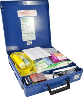 Complete Field/Vehicle/Workshop First Aid Kit - Rollacase Portable - ERG80 by Alpha First Aid, 