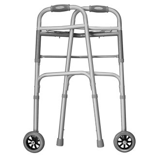 Ez2care Deluxe Two Button Folding Walker - Ez2care Deluxe Two Button Folding Walker by Ez2care, 
