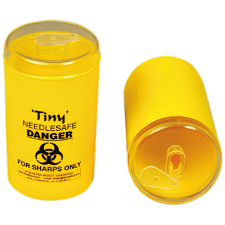 AEROHAZARD Needle Disposal Unit 200mL - ND200 by Aero Healthcare,