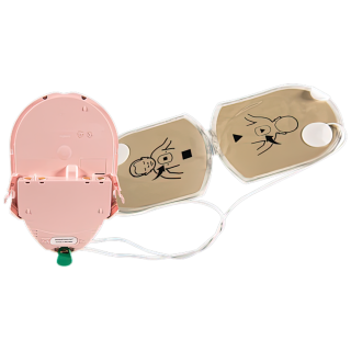 HEARTSINE Pink Pad-Pak Pads &amp; Battery Pack - Paediatric (GST FREE) - PAD-PAK-04 by HeartSine, 