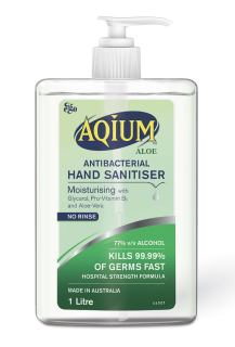 Aqium Hand Sanitiser (Aloe) - Aqium Hand Sanitiser (Aloe) by Aqium, 