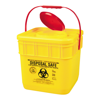 AEROHAZARD Sharps Disposal Container 12.5L - SD12500 by Aero Healthcare,
