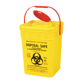 AEROHAZARD Sharps Disposal Container 17.5L - SD17500 by Aero Healthcare,