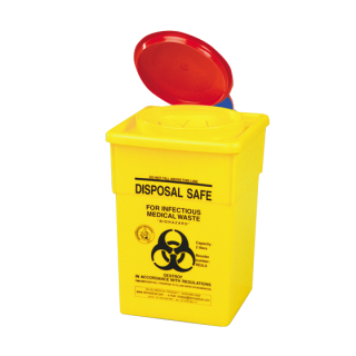 AEROHAZARD Sharps Disposal Container 2L - SD2000 by Aero Healthcare,
