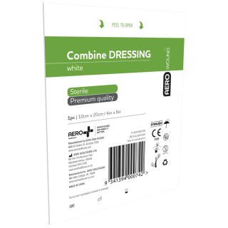 AEROWOUND Combine Dressing 10 x 20cm Bag/50 - ACD1020S by Aero Healthcare,