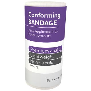 AEROFORM Conforming Bandage 5cm x 4M Wrap/12 - AF50 by Aero Healthcare,