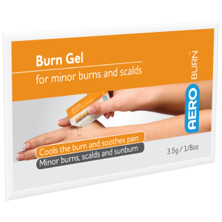 AEROBURN Burn Gel Sachet 3.5g (GST FREE) - AB3 by Aero Healthcare, 