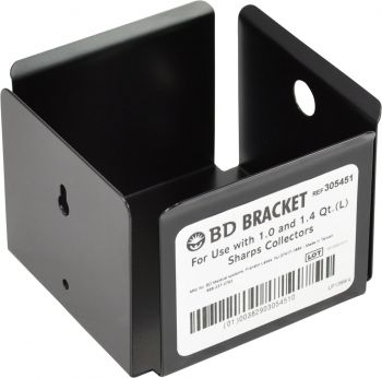 Sharps Bracket Metal Tray to suit 1.4L Sharps Container - 305451 ,