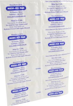 Mini Ice Cells Medi-Ice Pak- 32 per Sheet Single Use - 310021 , 