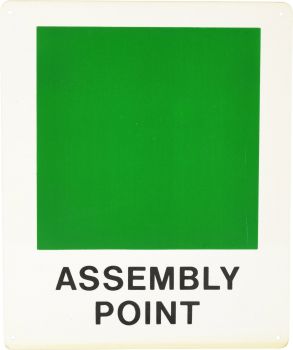 Sign - Assembly Point 480 x 600mm P - GS3 , 