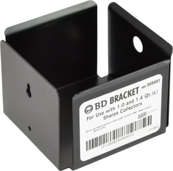 Sharps Bracket Metal Tray to suit 1.4L Sharps Container - 305451 , 