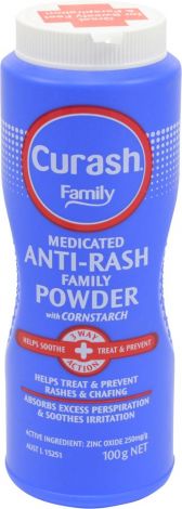 Curash Medicated Family Powder 100g - 150007 , 