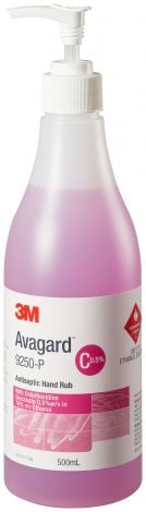 Avagard Antiseptic Hand Rub 500ml Pump with Chlorhexidine gluconate 0.5% in 70% alcohol - 150046 , 