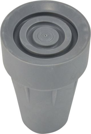 Crutch Tip 22Mm Grey Single Heavy Duty Tip - 250008 , 