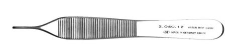 Forcep Dressing Adson Plain 12cm - Stainless Steel - 290000 , 