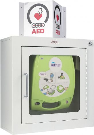 Zoll AED Plus Alarmed Wall Mounting Box & Surface Unit - 400568 , 