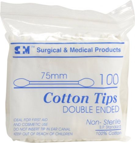 Cotton Buds (100) Double End - 4079 , 