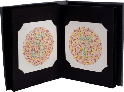 Ishihara Sight Colour Chart / Book - Colour Vision test - 480000 , 