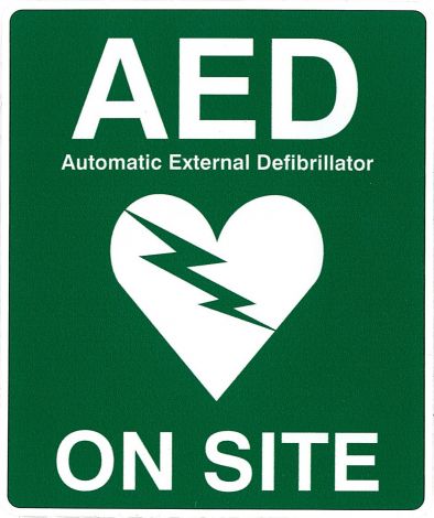 Sticker - AED ON SITE - 480023 , 